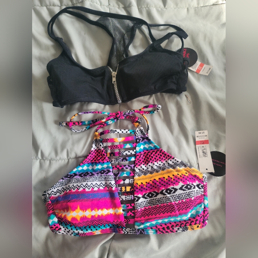 2 Nobo baithing suit tops and one bottom